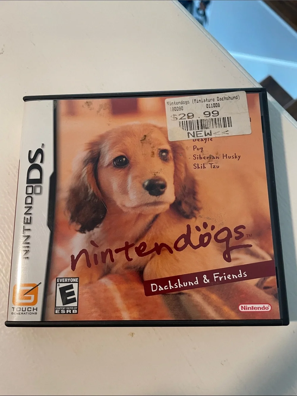 Nintendo DS Nintendogs Collection - Dachshunds, Labs, Dalmatian and Friends